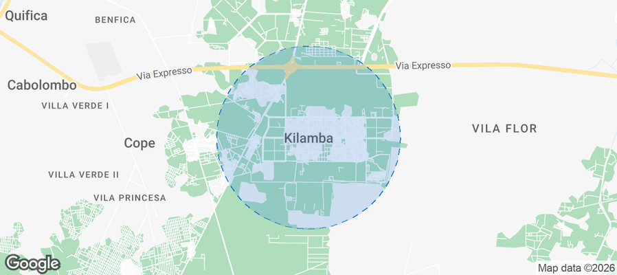 Kilamba Airbnb map